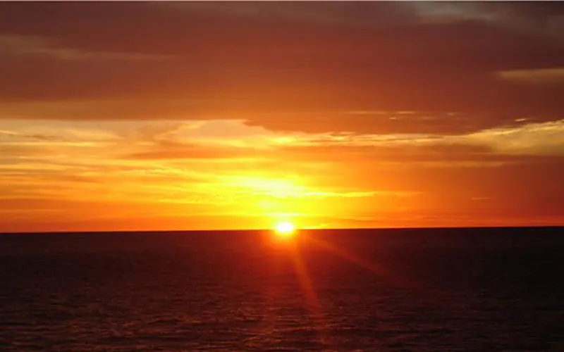 Sunset Sea View